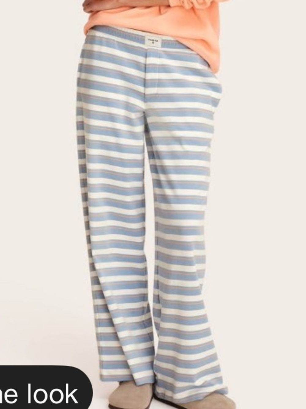 Parke x Target Light Blue/ Orange stripe M. Sold Out Boxer Knit
